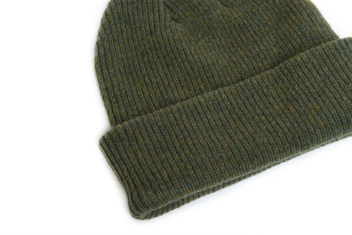 Forest Green - Merino Wool Blank Beanie Hat | Delusion MFG – DELUSION MFG