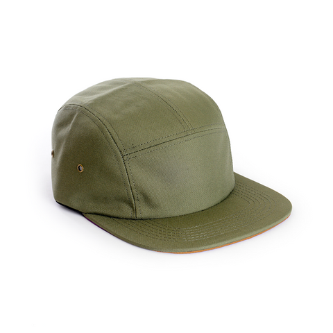 Polyester Contrast 5 Panel Hats