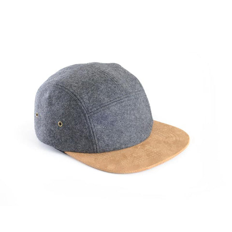 Suede 5 Panel Hats