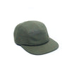 Army Green - Tweed Wool Blank 5 Panel Hat for Wholesale or Custom