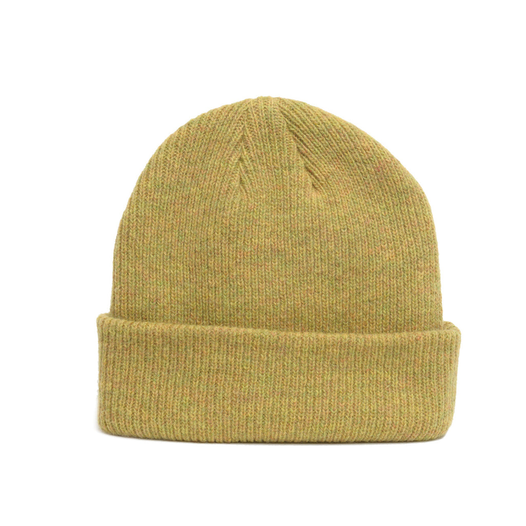 Mustard Yellow - Merino Wool Blank Beanie Hat for Wholesale or Custom