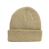 Olive - Merino Wool Blank Beanie Hat for Wholesale or Custom