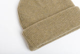 Olive - Merino Wool Blank Beanie Hat for Wholesale or Custom
