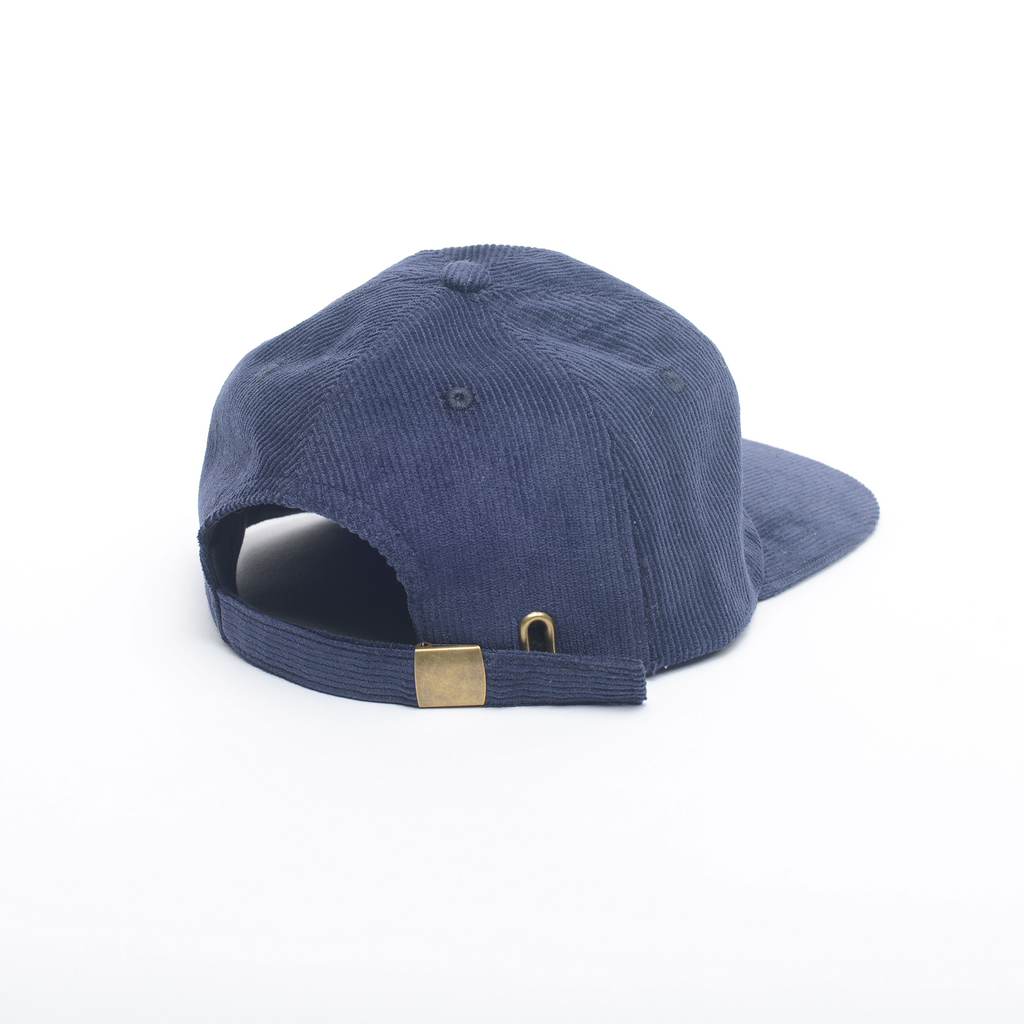 Navy - Corduroy Unconstructed Floppy 6 Panel Hat for Wholesale or Custom