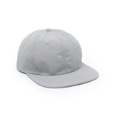 Light Grey - Nylon Floppy 6 Panel Hat