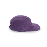 Purple - Full Suede Blank 5 Panel Hat for Wholesale or Custom