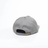 Light Grey - Unconstructed 5 Panel Strapback Hat for Wholesale or Custom