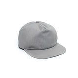 Light Grey - Unconstructed 5 Panel Strapback Hat for Wholesale or Custom