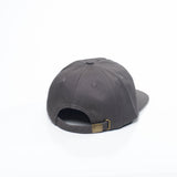 Slate Grey - Unconstructed 5 Panel Strapback Hat for Wholesale or Custom